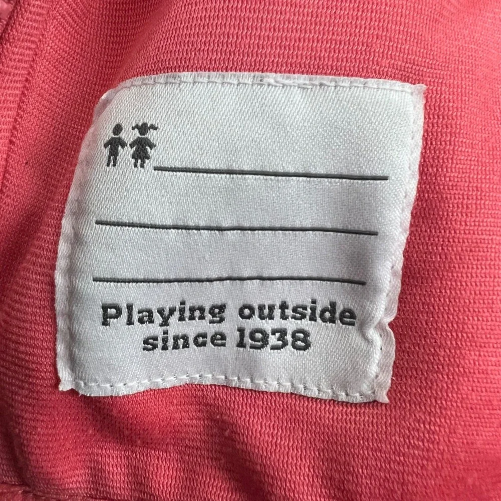 Columbia Coral Pink Fuzzy Fleece Jacket XL Full‎ Zip Girls Outdoor, Cozy READ